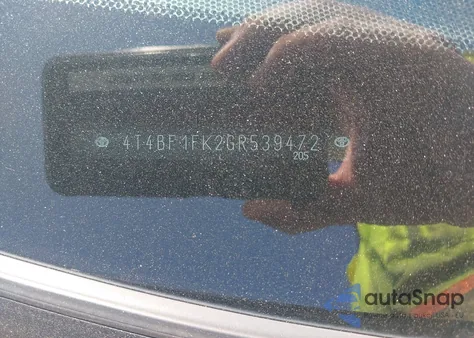 2016 Toyota Camry Xle from USA, damaged, VIN 4T4BF1FK2GR539472